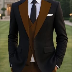 [Madingas kostiumas] 3 dalių kostiumas | Vyriškas madingas oficialus renginys, vestuvinis kostiumas, elegantiškas vestuvių vakarėlio kostiumas, kasdienis verslo drabužis, darbo apranga