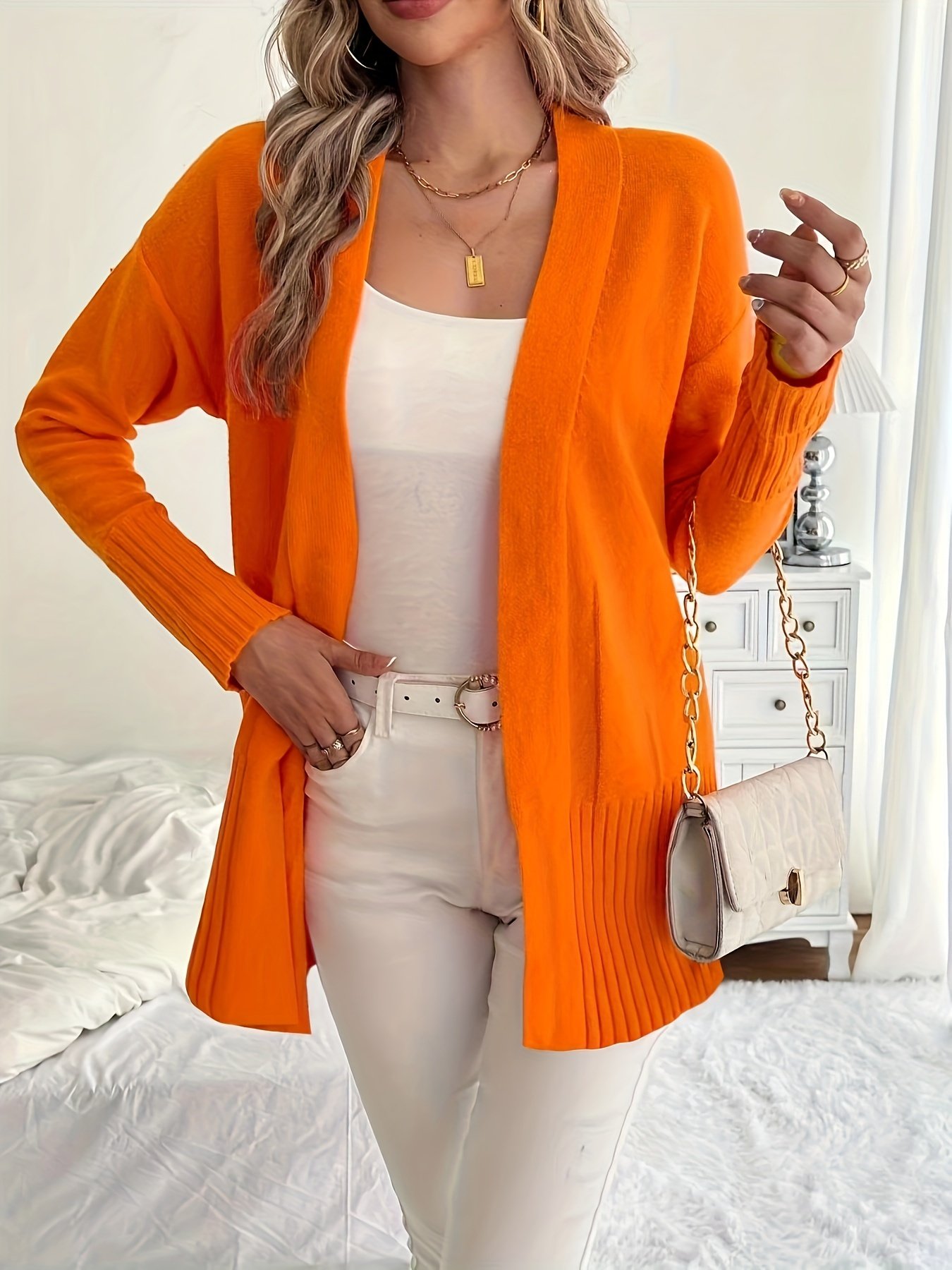 Moteriški patogūs kardiganai rudeniui ir žiemai - madingi ir stilingi megztiniai - Image 10